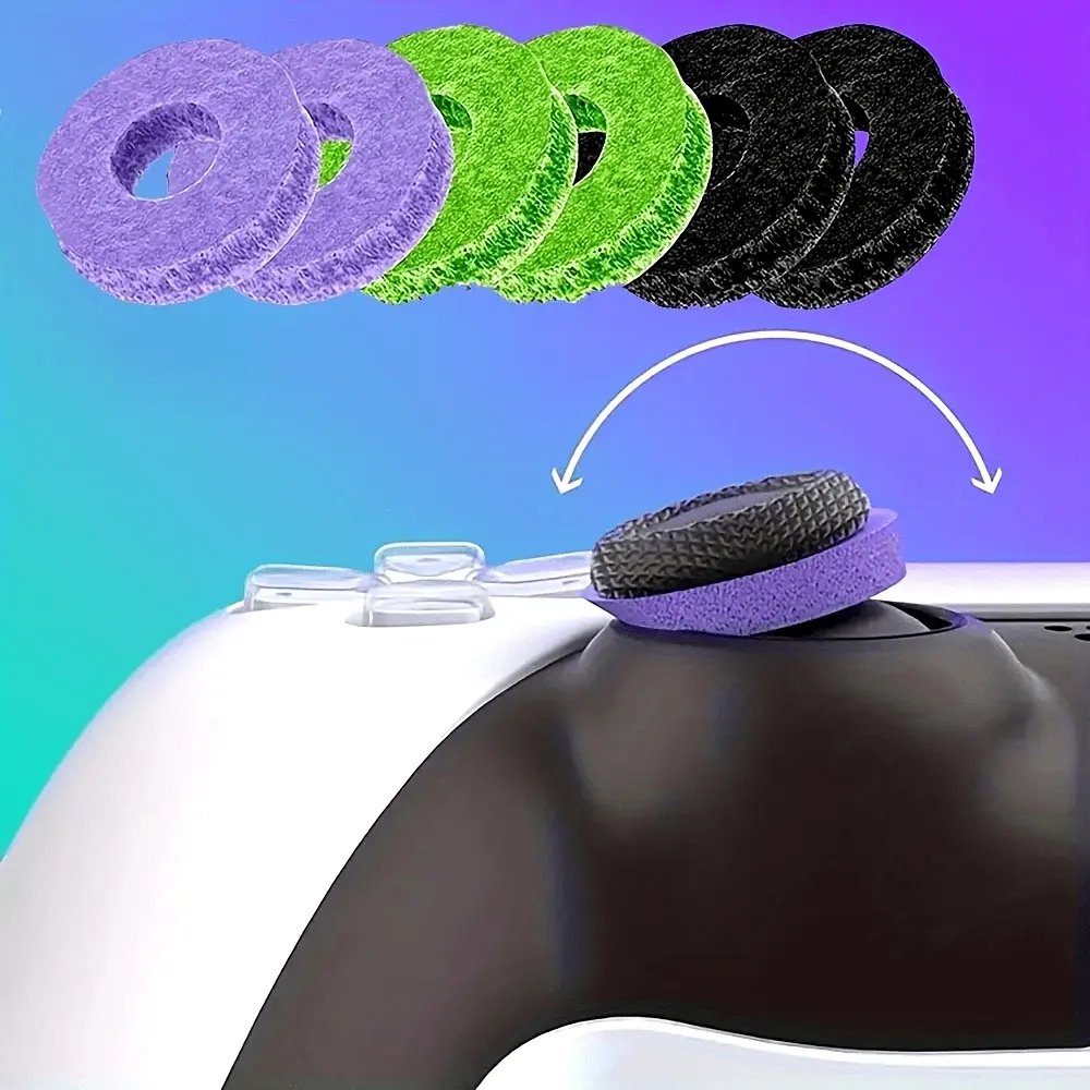 New Silicone Game Controller Joystick Ring Grip, 3 Pairs /6pairs Precision Ring, Aiming Assist Motion Control Ring, for PS4/PS5 PRO, Xbox (One/Series X), NS PRO, Console Controller Accessories, Gaming Accessories