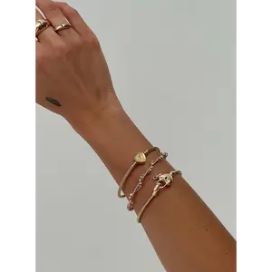 In The Moonlight Bracelet Pack Gold