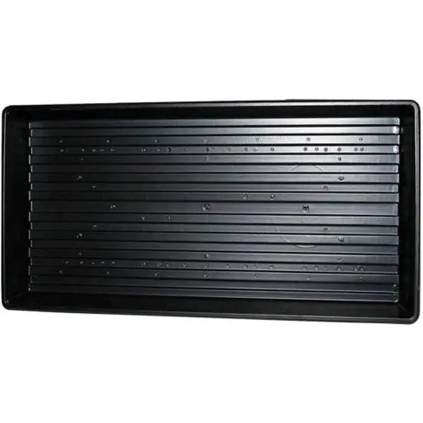 Jiffy Watertight Plastic Plant Tray — Seed Starting & Propagation Base, 11″ x 22″