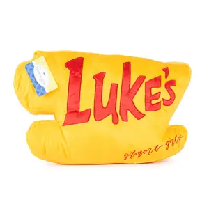 Jay Franco Gilmore Girls Luke's Diner Coffee Cup Shaped Decorative Pillow