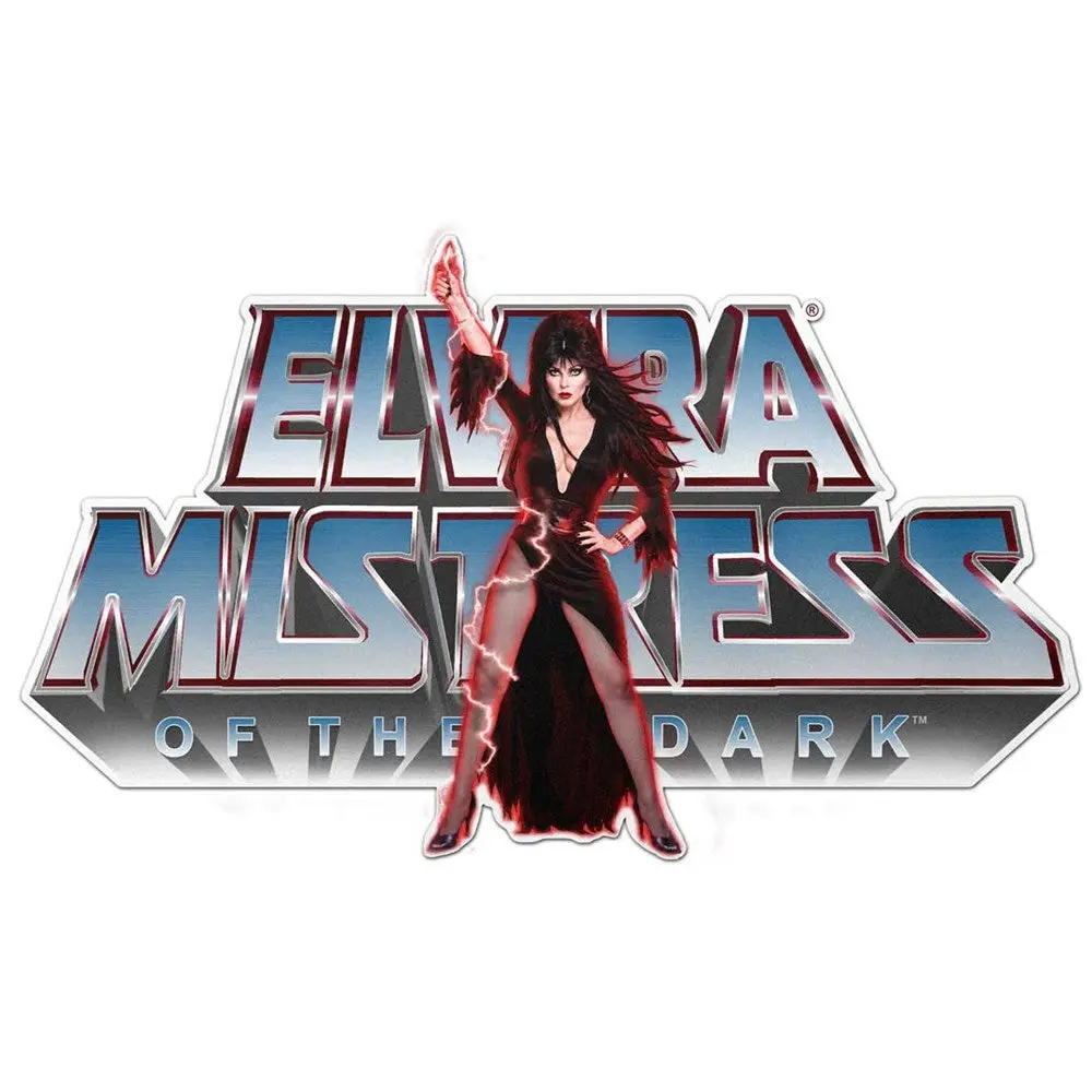 Elvira Mistress Of The Universe Logo Sticker