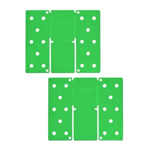 FlipFold Shirt & Laundry Folder- Adult 2-Pack in Classic Colors Rubber Cushions High Impact Plastic