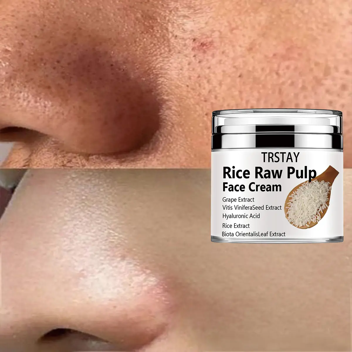 50g Hydrating Face Cream—Enriched with hyaluronic acid and specially formulated for dry skin; suitable for daily facial care, leaving the skin looking plump and radiant., Hydrate, Deep Moisturizing Repair, One Size