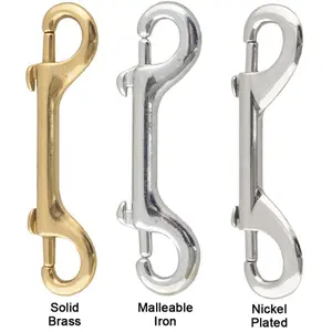 212 MAIN Solid Brass Double-End Functional Snap, 4.75 in. Fastener for Sailing, Water Sports
