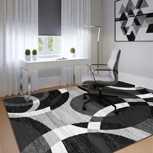 Large Vintage Gray Living Room Rug Velvet-textured patterned area rug Soft and comfortable, slip-resistant and durable Machine washable Ideal for bedrooms, living rooms, dorms, cottages, dining areas, entryways Home decor carpet