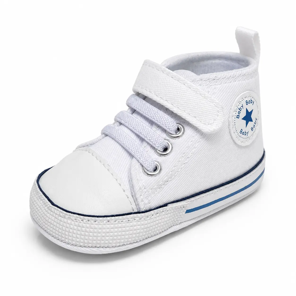 Baby First Walker Shoes for Boys & Girls 0-18 Months Soft Sole Non-Slip Lightweight Breathable Infant Walking Sneakers Indoor Outdoor