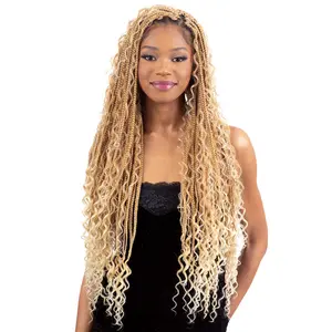 Freetress Synthetic Hair Pre-Loop Crochet Braids - 3X REBEL BOHO BRAID 26"