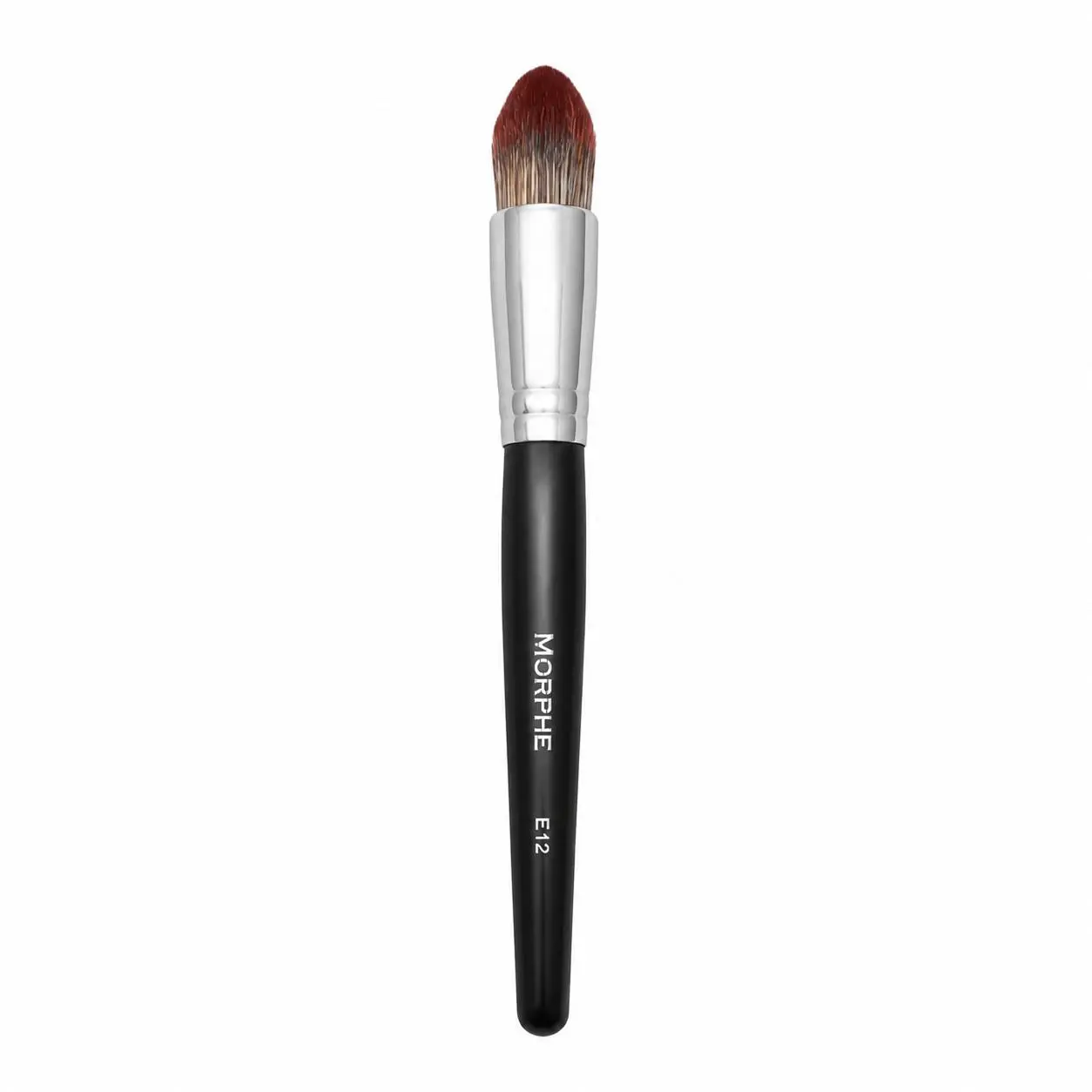 Morphe E12 Pointed Foundation / Buffer Brush Makeup Brush, Synthetic Bristles, Sealed