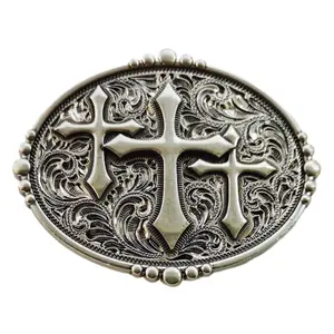 Engraved Belt Buckle for Waist Belts — Cowboy Clothing Accessory Replacement