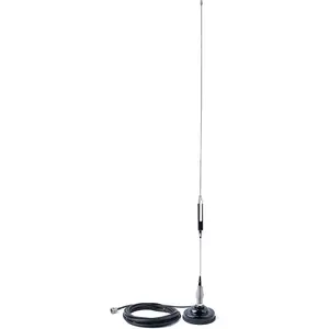 CB-72 High-Performance 28" CB Antenna Kit - Universal 26-28 MHz Coverage with Heavy-Duty Magnetic Mount, includes 18' RG-58A/U Cable & PL-259 Connector for Effortless Installation