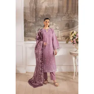 Lawn Breeze by Mohagni – 3pc Ready to Wear Cotton Summer Suit LMB2