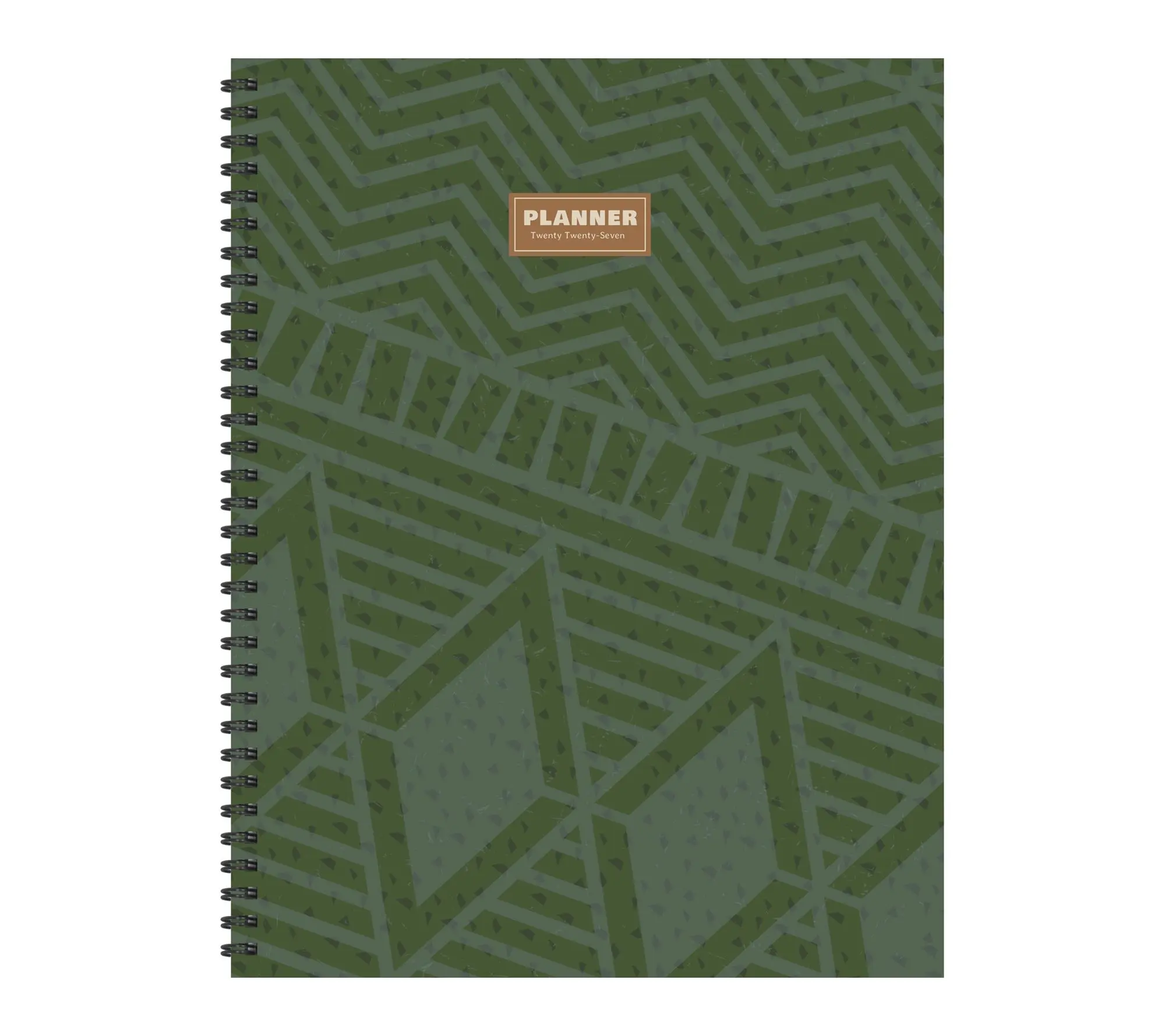 2027 Weatherwood Wool Large Weekly Monthly Planner