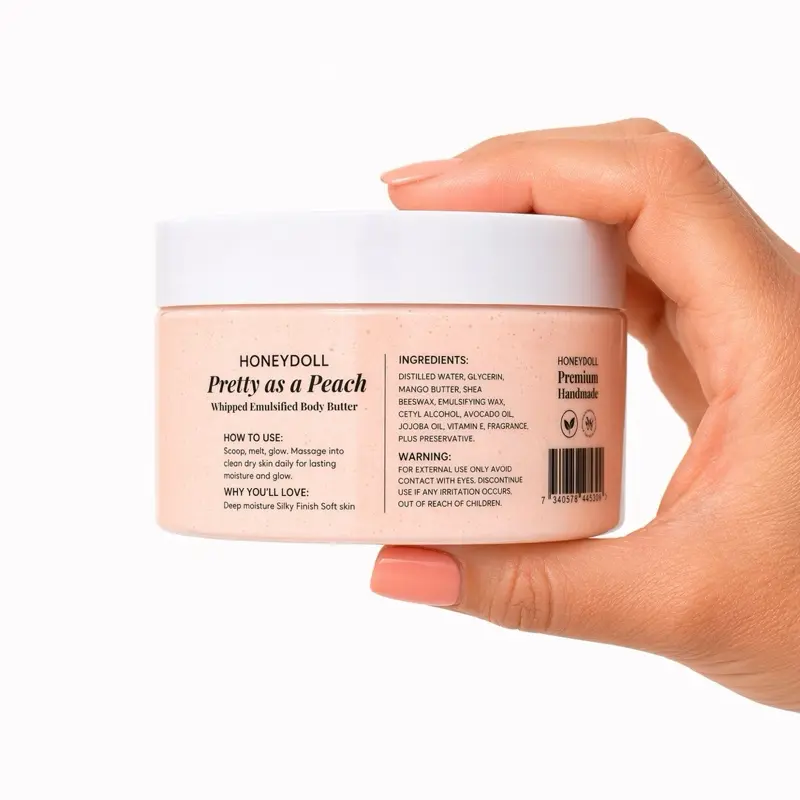 Pretty as a Peach Emulsified Body Butter