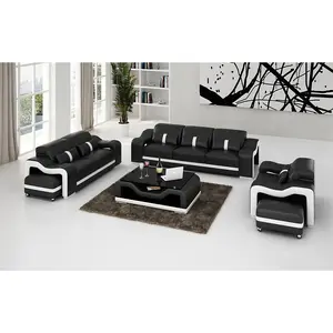Modia Leather Sofa Set