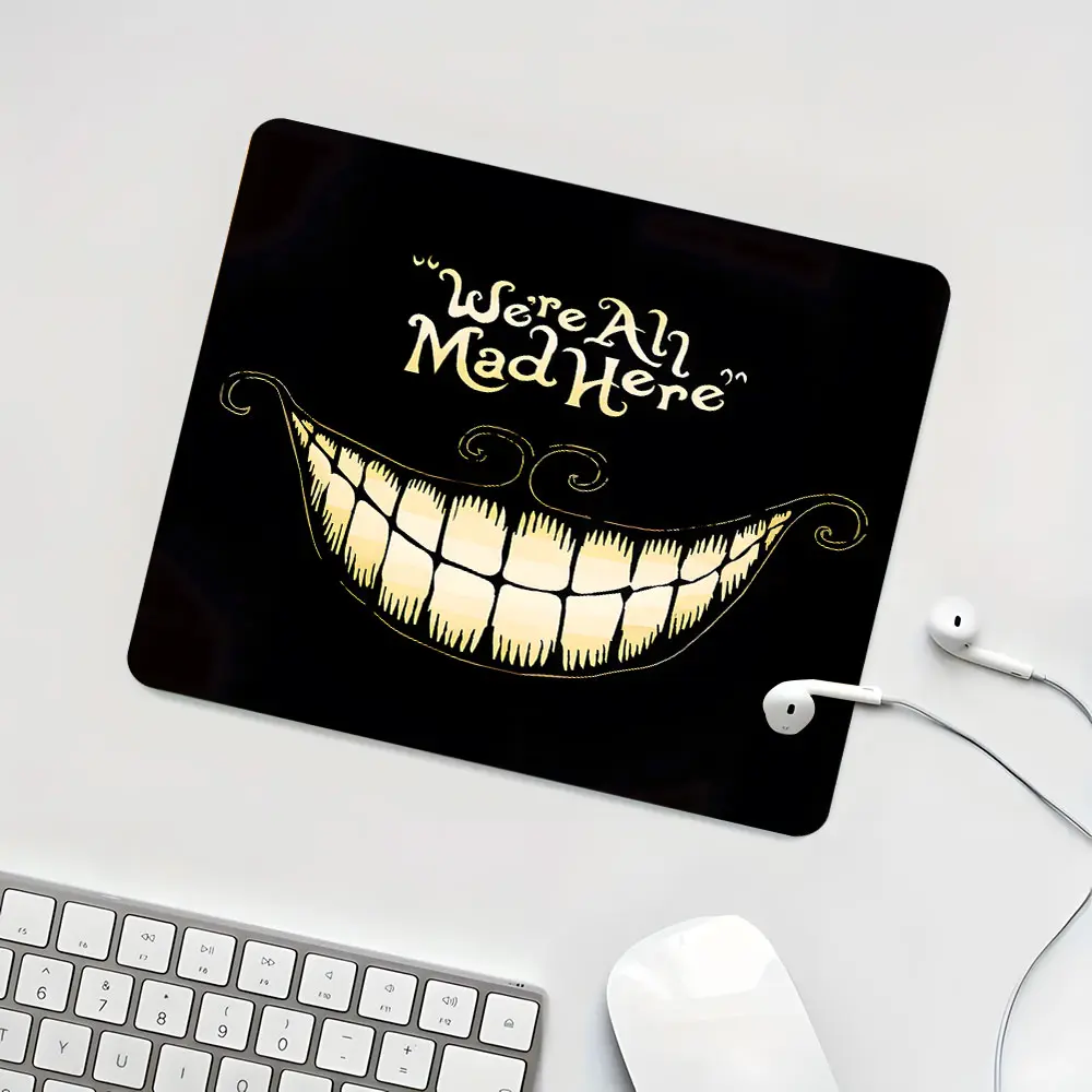 Fantasy World Design Square mouse pad, Aesthetic Desktop Decorative Protective Pad, Rubber Anti-slip Lockedge Work Pad, Small Size Suitable for Laptop, Desktop Computer Games, Work, Family, Non Slip Mousepad, Mouse Pad Gaming, Gaming Mouse Pads