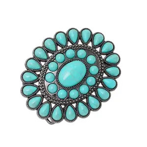 Creative Carved Pattern Belt Buckle Replace Component Ethnic