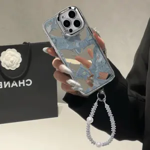 Minimalist Mirror Butterfly Case.for iPhone 16 15 14 Pro Max 13 12 11 XRXS Plus.Slim Silicone Cover Anti Drop & Daily Chic! Perfect for Couples TrendyAccessory.ZY02