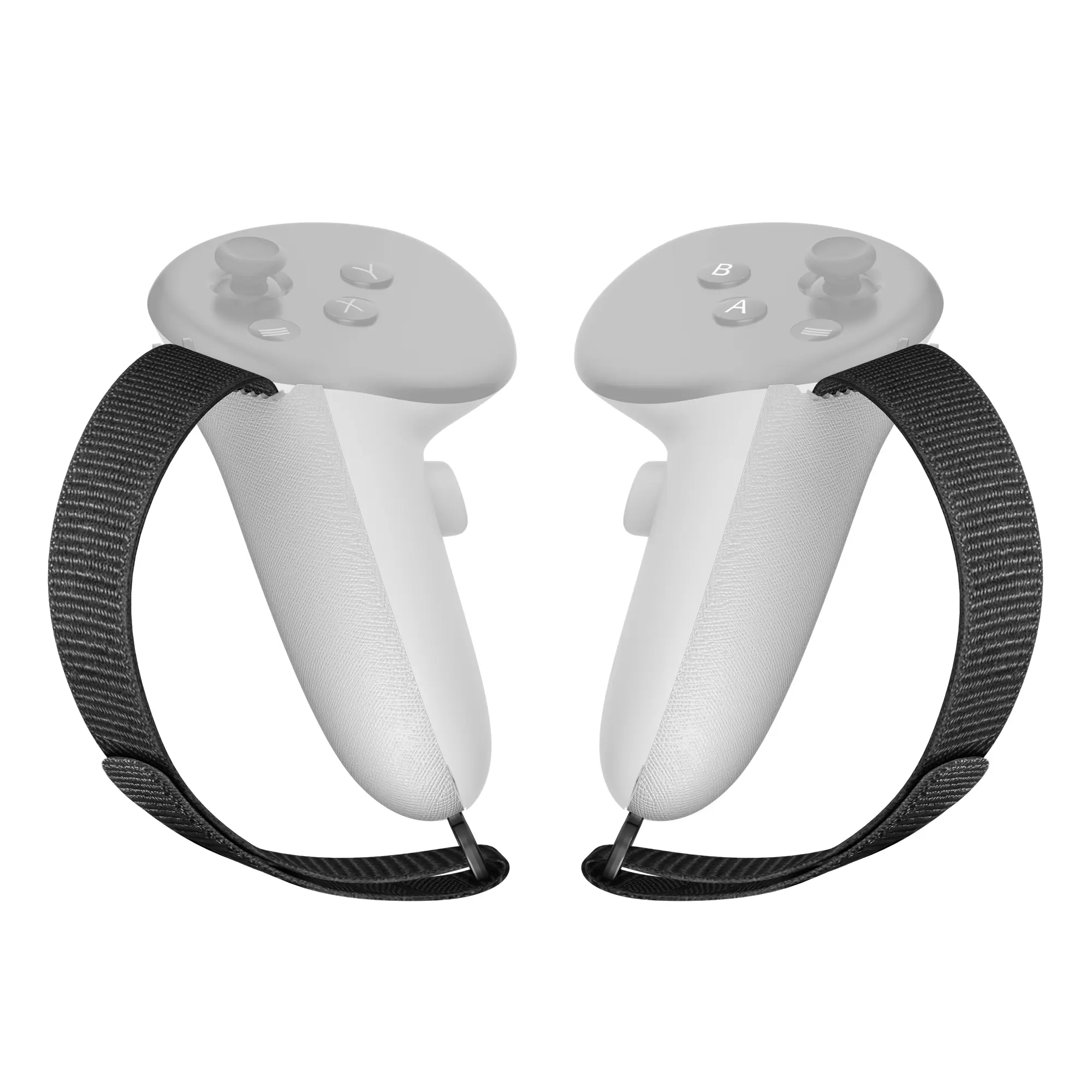 APEXINNO Controller Grips for Meta/Oculus Quest 3S/Quest 3 Accessories, Non-Slip Firm Handle Cover, VR Headset Handle Battery Covers with Adjustable Soft Hand Strap