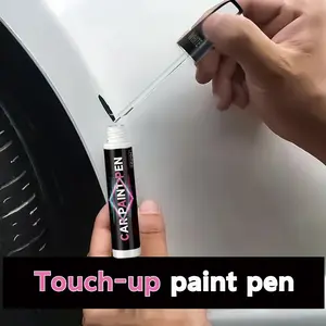 12ML Quick-Use Car Paint Touch-Up Pen, Jb-Xpcs Paint-And-Primer-In-One, Instant Scratch and Dent Repair, Universal Fit for Cars, Bikes, Trucks, High Gloss Finish, Compact Size