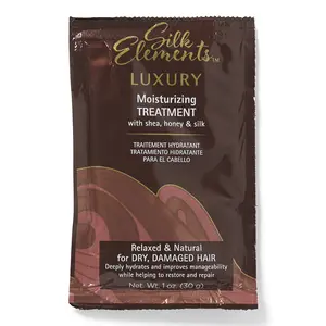 Silk Elements Moisturizing Treatment Packette, Strengthening, Conditioning, Shea, Honey, and Silk