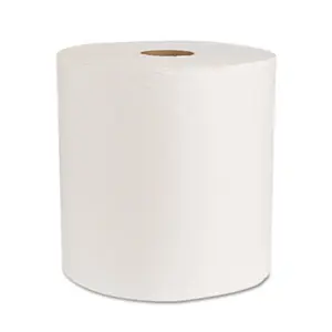 212 MAIN Hard Wound Recycled Embossed Universal Kitchen Towel Rolls, Natural White, 8in W, 800ft per Unit, 6 Units per Carton