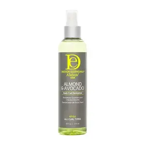 Design Essentials Natural Almond & Avocado Daily Curl Revitalizer, 8 Ounce,Pack of 1