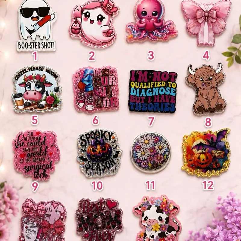 Custom Acrylic Magnets | Cute Fridge Decor