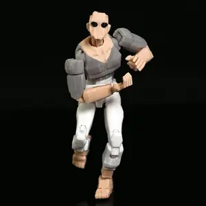 3D Printed Invincible Prison Mark Toys Action Figures Anime Model Lucky Dummy 13 Superheroes Multi-Jointed Toy Ornaments Gift