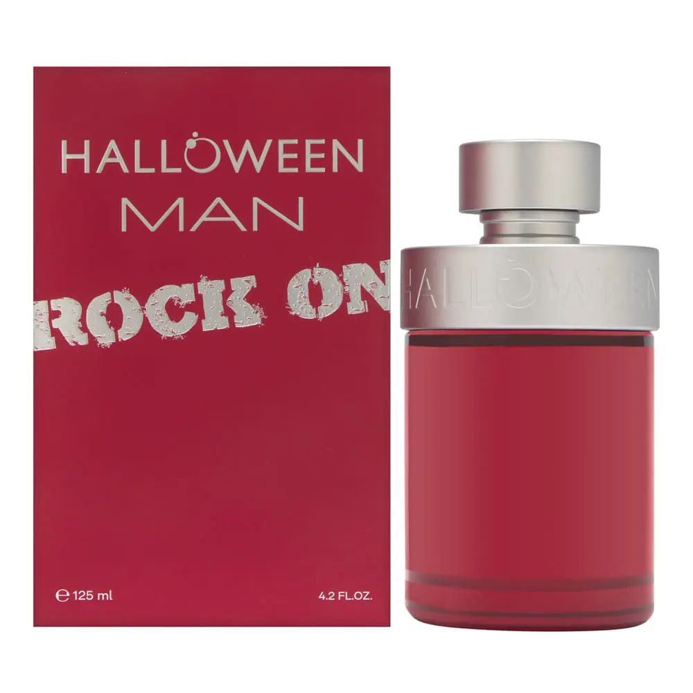 Men's Halloween Man Rock On Eau de Toilette Spray by J. Del Pozo, 4.2 oz, Single Item