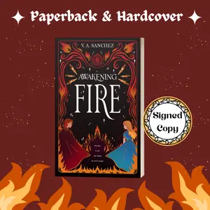 Awakening Fire -  Book 1 - Signed Copy - YA Fantasy Romance Adventure Book
