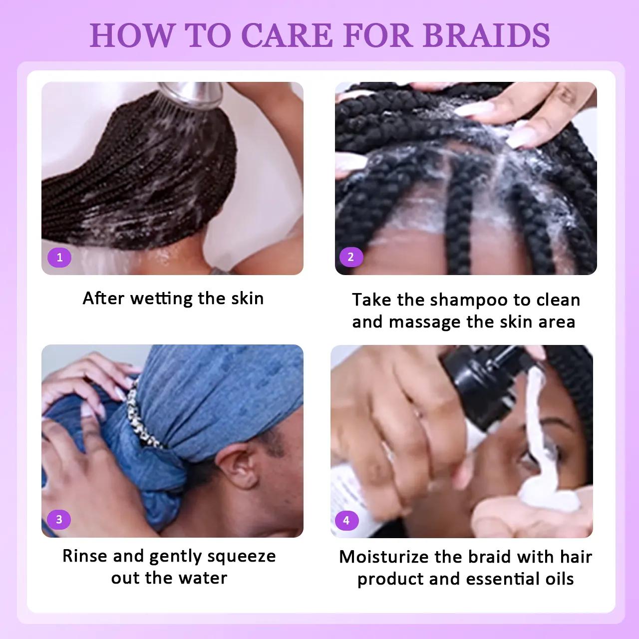 YGwigs Double Drawn Dark Brown Loose Wave Bulk Human Hair For Braiding