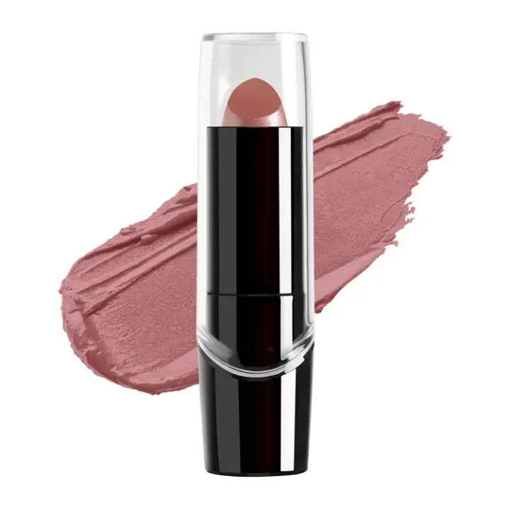 Silk Finish Lipstick, Hydrating Rich Buildable Lip Color, Formulated with Vitamins A,E, & Macadamia for Ultimate Hydration Dark Pink Frost