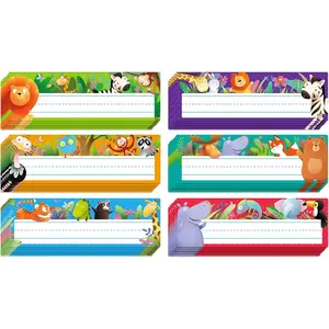 36 count Classroom Name Tags 11"x 3.5"  Student Name Plate for Desk Nameplates Classroom Decoration for School Student Name Desk Tags
