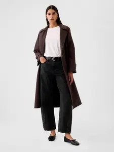 High Rise Barrel Jeans