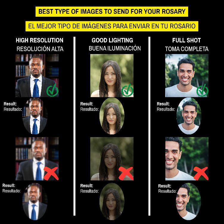 Personalized Rosary with Memorial Photo Dainty Cross Necklace Religious Beaded Jewelry for Daily Wear Classic Colors Customizable Memorial Photo Gift