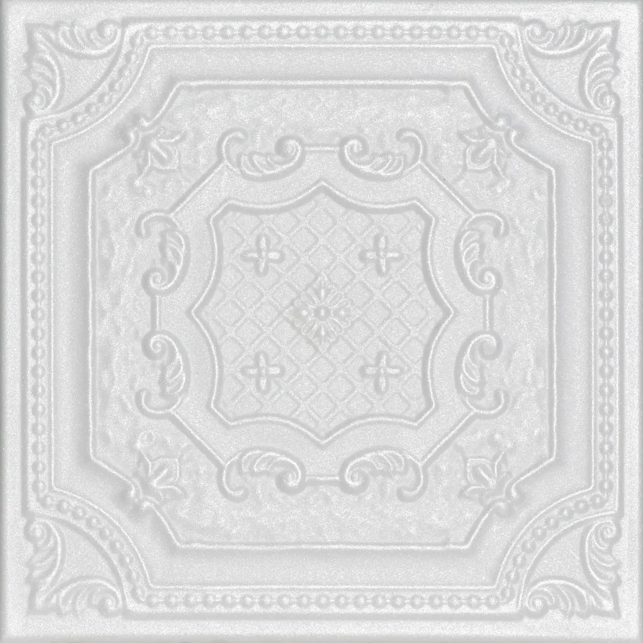 A La Maison Ceilings Bijou & Bee Bee 20in x 20in Upgraded Durable Polystyrene Glue-up Tiles - #R126, Set of 8, 21.6 sqft, Ideal for Easy DIY, Residential Decorating My Apartment Projects, Bedroom