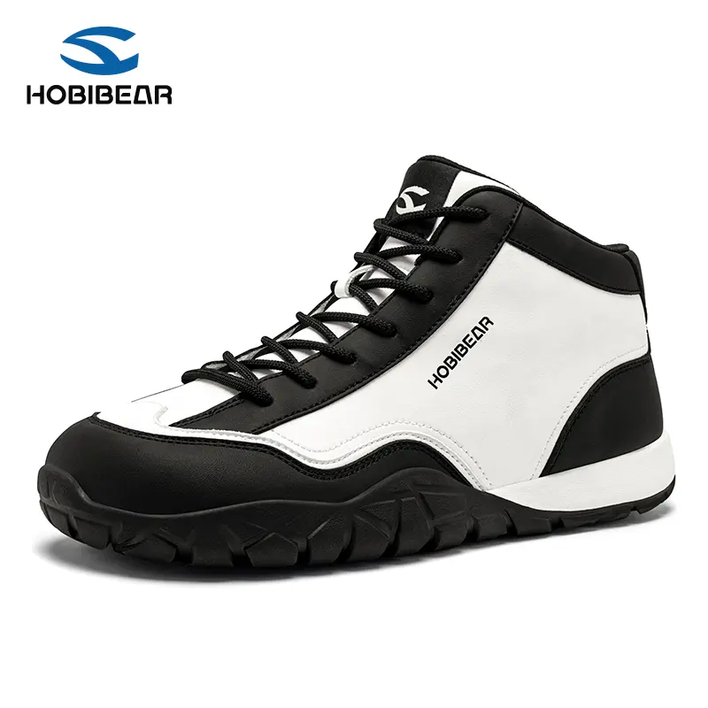 HOBIBEAR Men's and Women's Universal High-Top Lace-Up Simple Hiking Shoes - 0 Drop-Insole Design, Wide Mouth Design, Lightweight and Breathable, Suitable for Hiking, Camping, Daily Wearing, and Outdoor Activities such as Hiking and Camping tiktokshopbackt