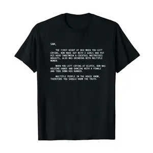 The Note From Jersey Shore Unisex Heavy Cotton Tee, Menswear Womenswear Casual Fashion, Crew Neck Cotton T-shirt