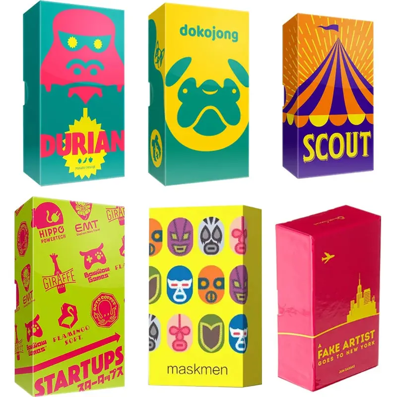 Scout a Fake Artist Fun Durian Card Game