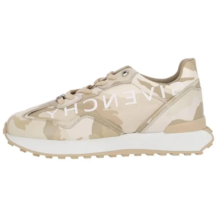 Givenchy GIV Runner Lace-Up Sneakers Women's White Beige Breathable Durable Casual Shoes Trending Shoes, House White Official Shoes to Get / Maison Mihara Verifiable, with credentials and supporting global authentication Athletic Trainer
