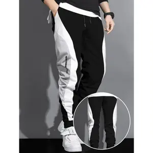 [3 Fashionable Comfortable Sweatpants] Set of 3 fashion slacks, sports, outdoor, sweatpants, sweatpants, comfortable fabric and versatile fashion pants