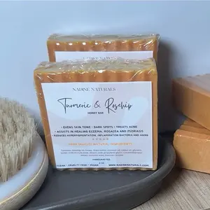 Turmeric & Rosehip Honey Bar Soap - Organic/Natural