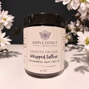 Organic Whipped Tallow Skin Cream - Grass Fed