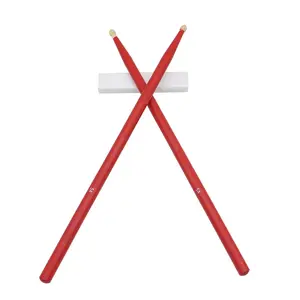 40cm Maple Drum Sticks Pair 5A Wood Material, Durable & Lightweight Design for Percussion Enthusiasts Drumstick
