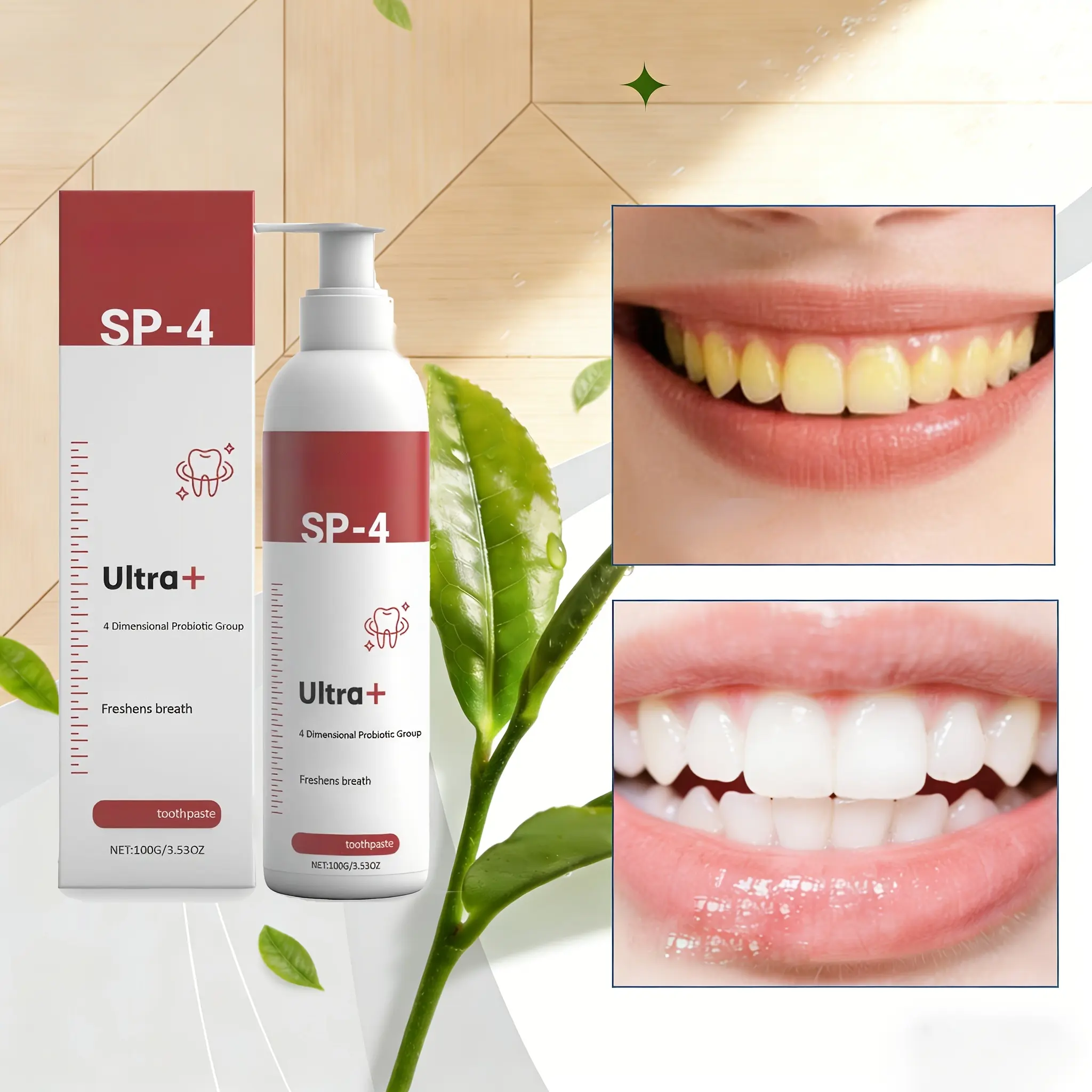 Oralhoe Cleaning Toothpaste| Deeply Cleanses and Cares for Teeth, Suitable for Family and Travel, Easy to Carry, Refreshing Mint Flavor, Removal and Fresh Breath