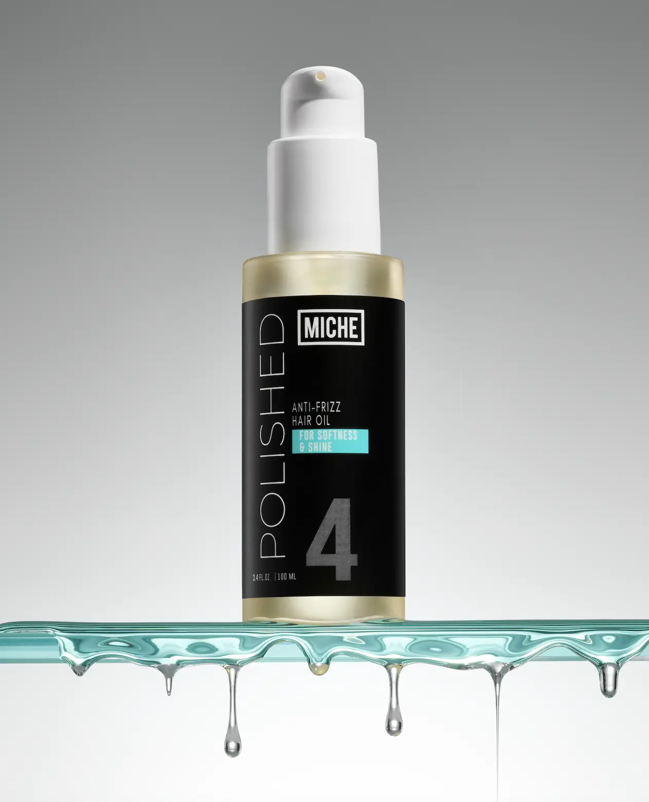 [MICHE] Anti-Frizz Hair Oil  | Reduces frizz from all hair types - curly, coily, and wavy | Silicone-free, Lightweight - Miche Beauty