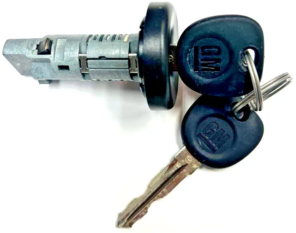 NEW OEM Ignition Key Lock Cylinder Switch W/2 OEM Circle Plus Chip Keys 709271 5928819 23372322