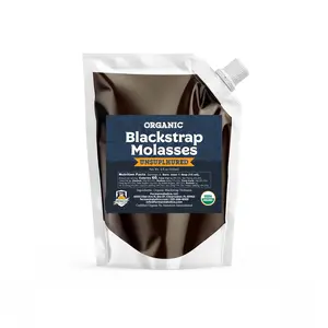 Organic Unsulphured Blackstrap Molasses - 4 oz Pouch