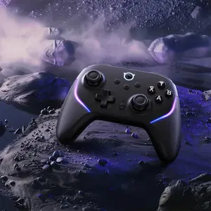 NYXI Master P1 Wireless Controller for PC/Switch/Switch2/iOS/Android – Hall Effect Joystick, 6-Axis Gyro, Turbo & Adjustable RGB Lights, Perfect Gift for Gamers Volume Adjustment Keys Console Gaming Accessories