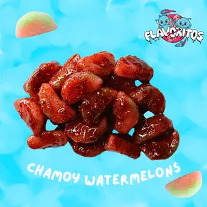 Flavoritos, Chamoy Sour Watermelon Patch - Sweet and Chili Candy Snack Bonbon Spicy